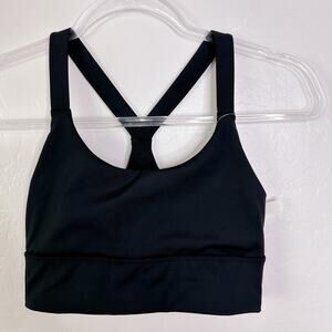 Notari Impulse Racer Back Sports Bra Active Yoga Gym Athletic Black XS NWT